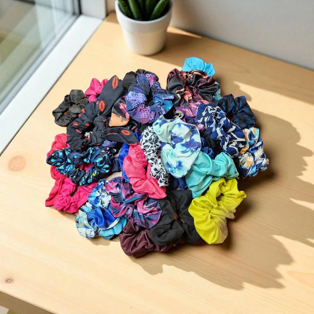 45 Lane Bryant/Liv Active Multicolor Hair Scrunchies Collection